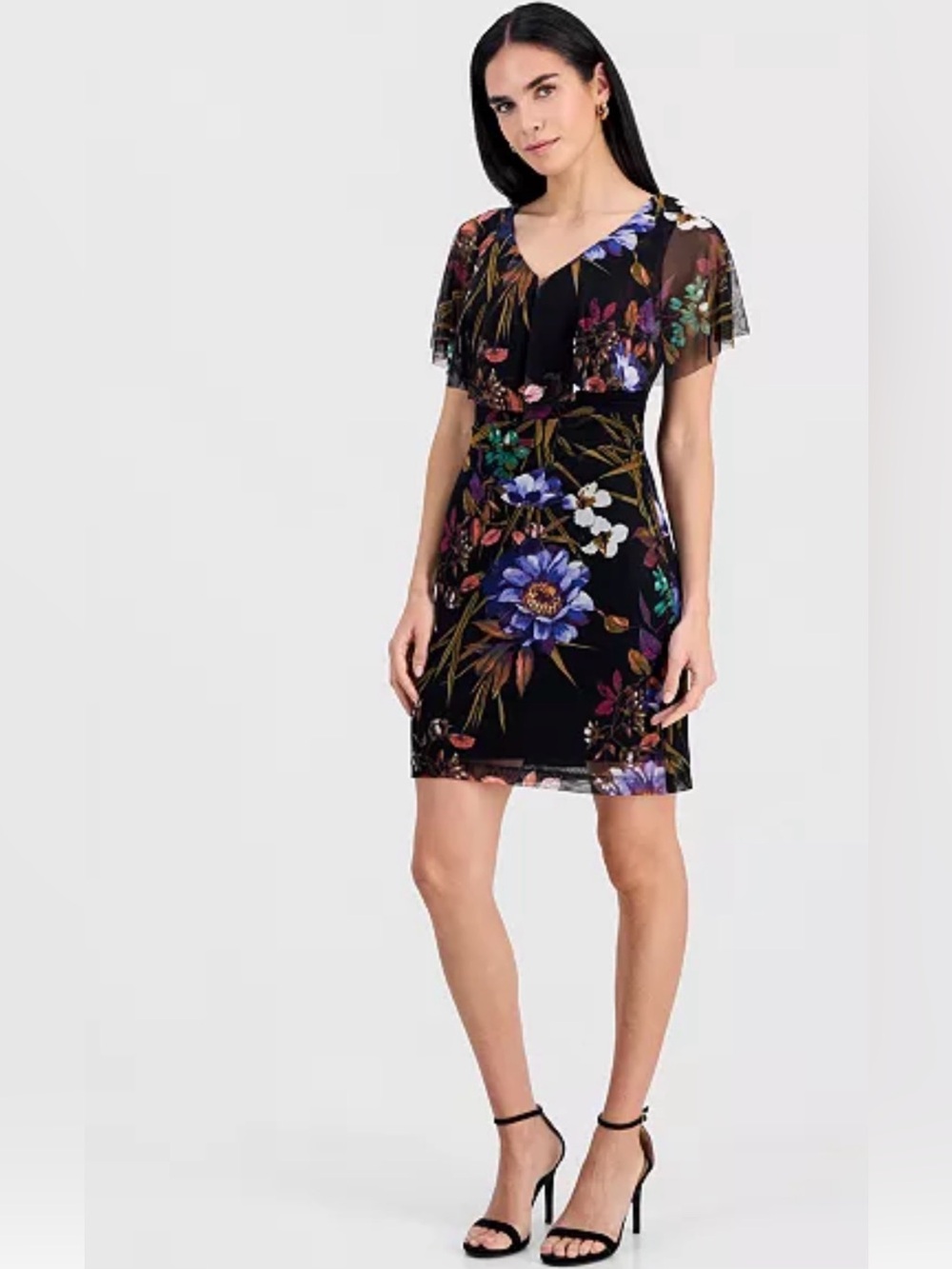 Connected
Petite Mesh Sheath Dress